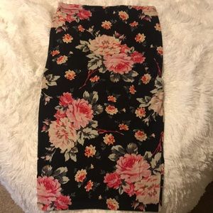 Floral skirt